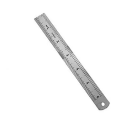 Stainless Steel Measuring Ruler 12 inches/30 cm